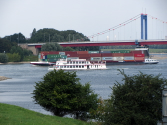Ruhrmündung Rhein Duisburg